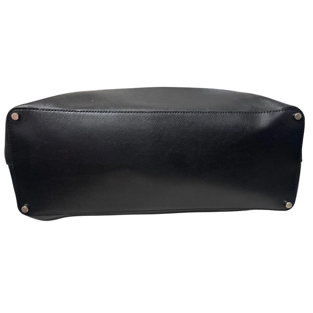 Kate Spade Wellesley Elena Shoulder Satchel Bag Women Black Leather